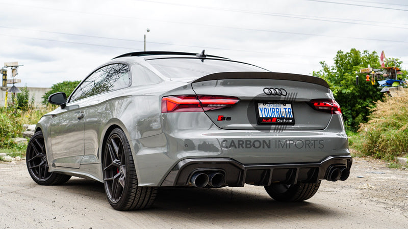 Audi S5 A5 S Line 2020 2023 B9 5 Carbon Fiber Diffuser – Carbon Imports