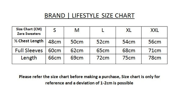 Zara Man Shirt Size Chart