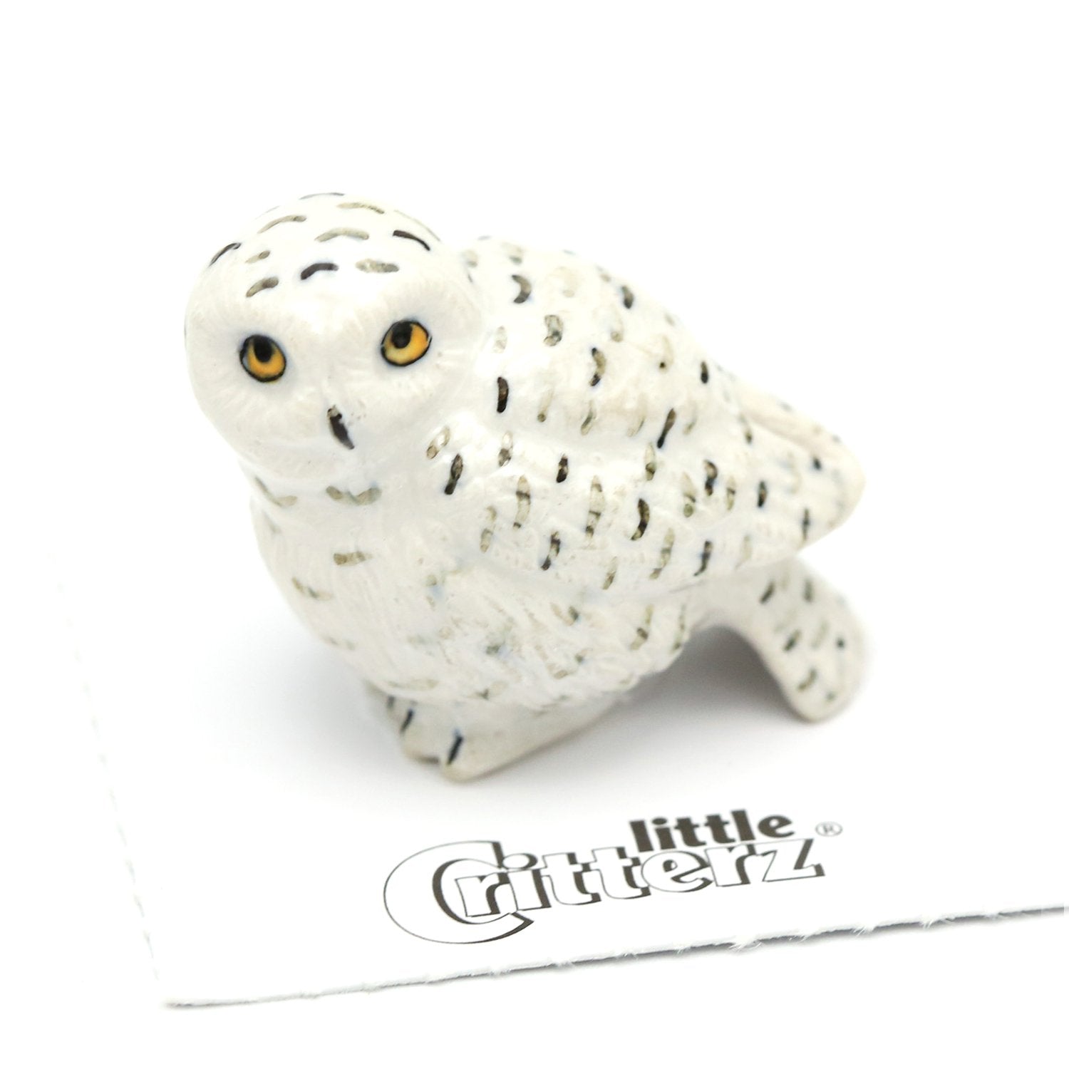 snowy owl figurine