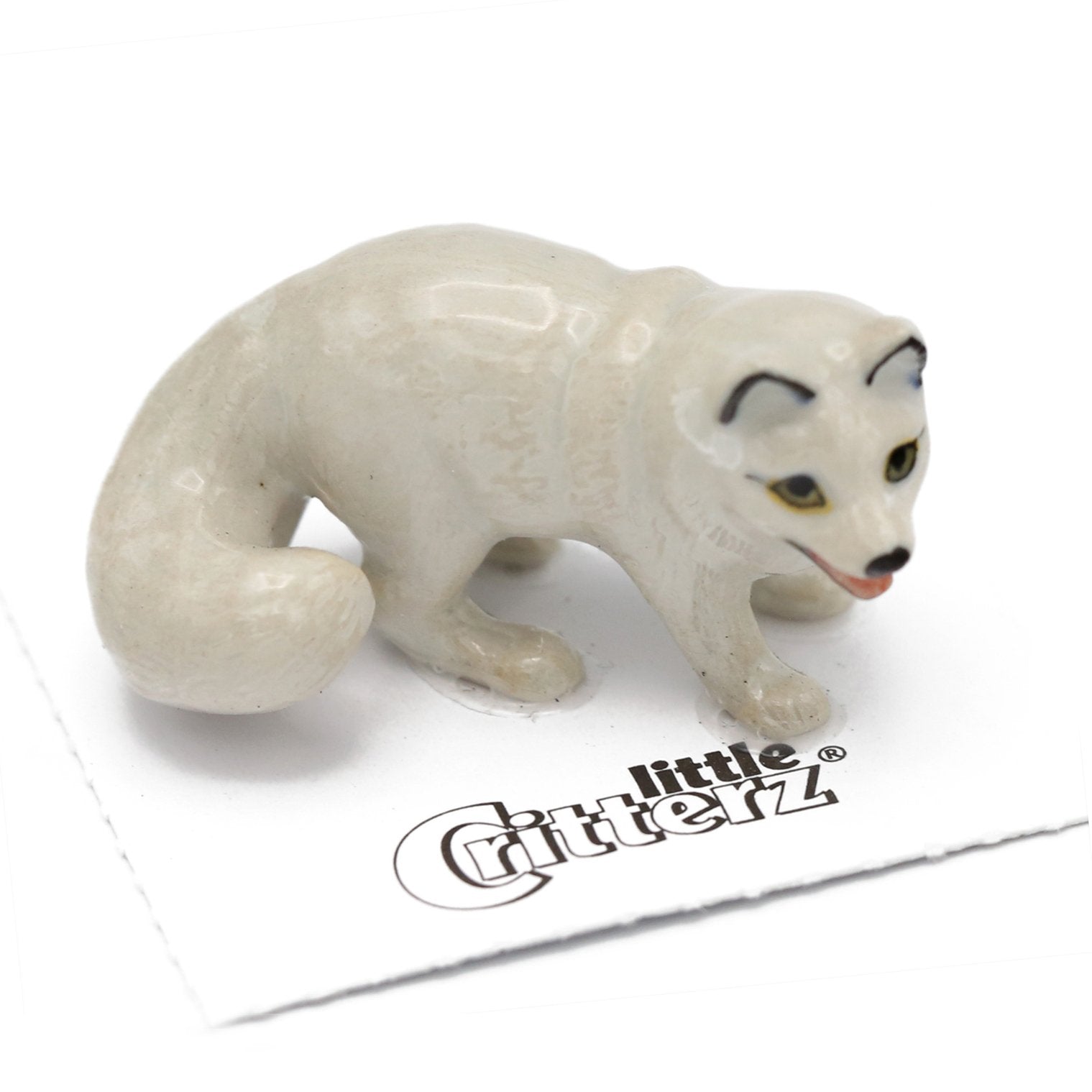 arctic fox figurine