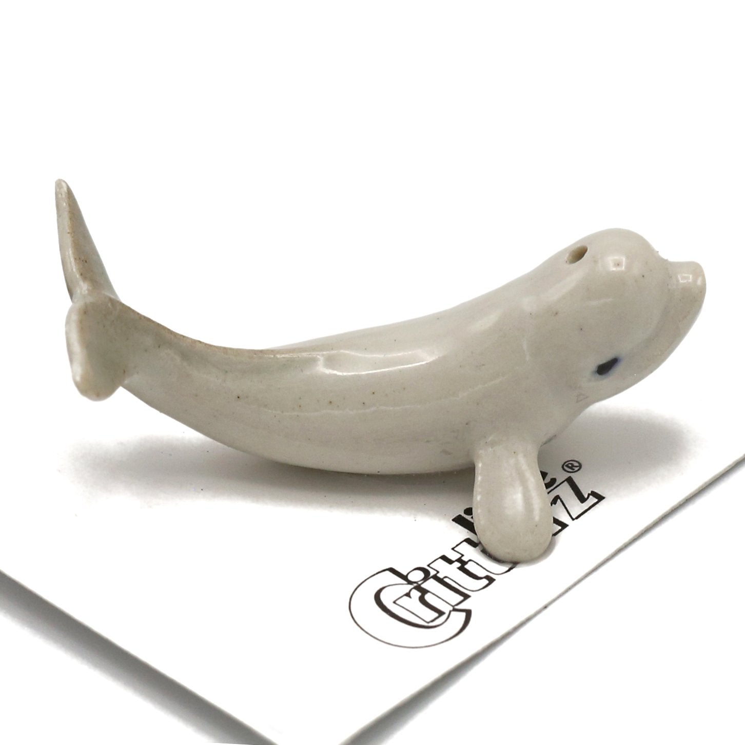 beluga whale figurine