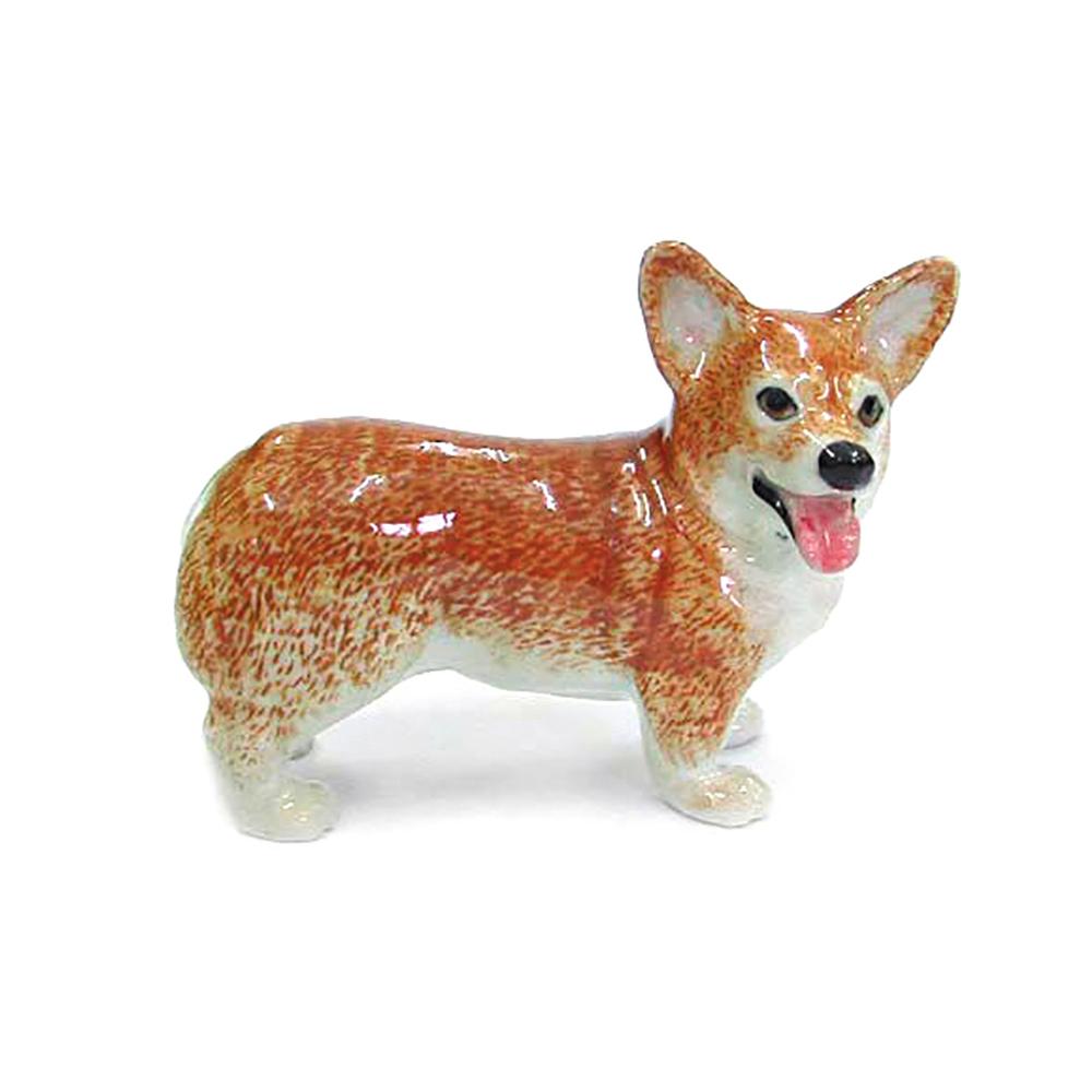 DOG Corgi MINIATURE Animals Figurines Figures Puppy Fairy Garden