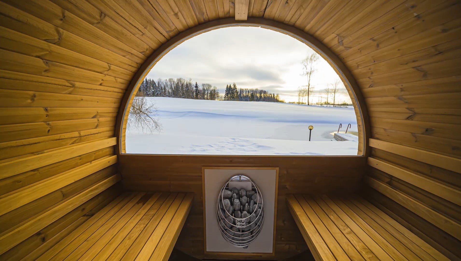 Thermory Outdoor Barrel Sauna