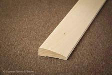 Superior Sauna Beveled Basswood Door Trim