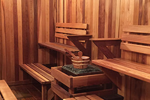 Superior Sauna Cedar Custom Sauna