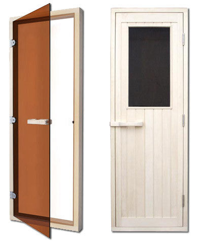 Superior Sauna DIY Kit Door Choices