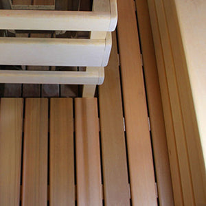 Superior Sauna Cedar Duckboard Flooring