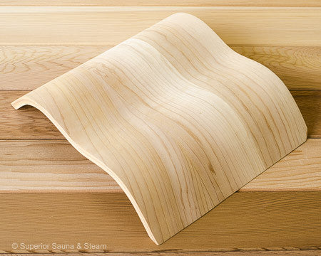 Wave Pillow Cedar – Superior Saunas