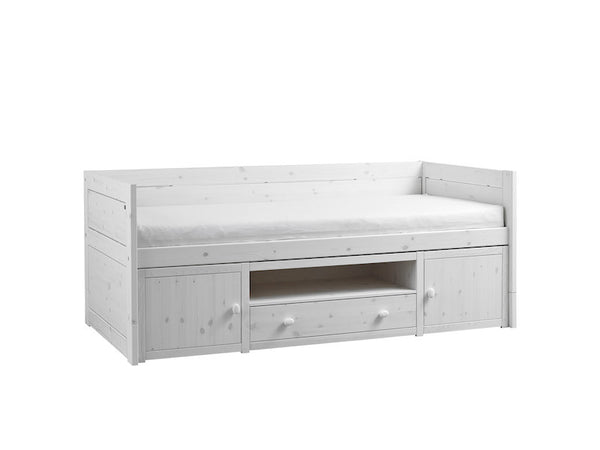 white low cabin bed