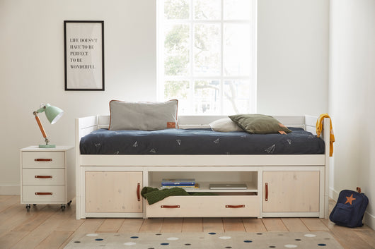 kids bed with under storage