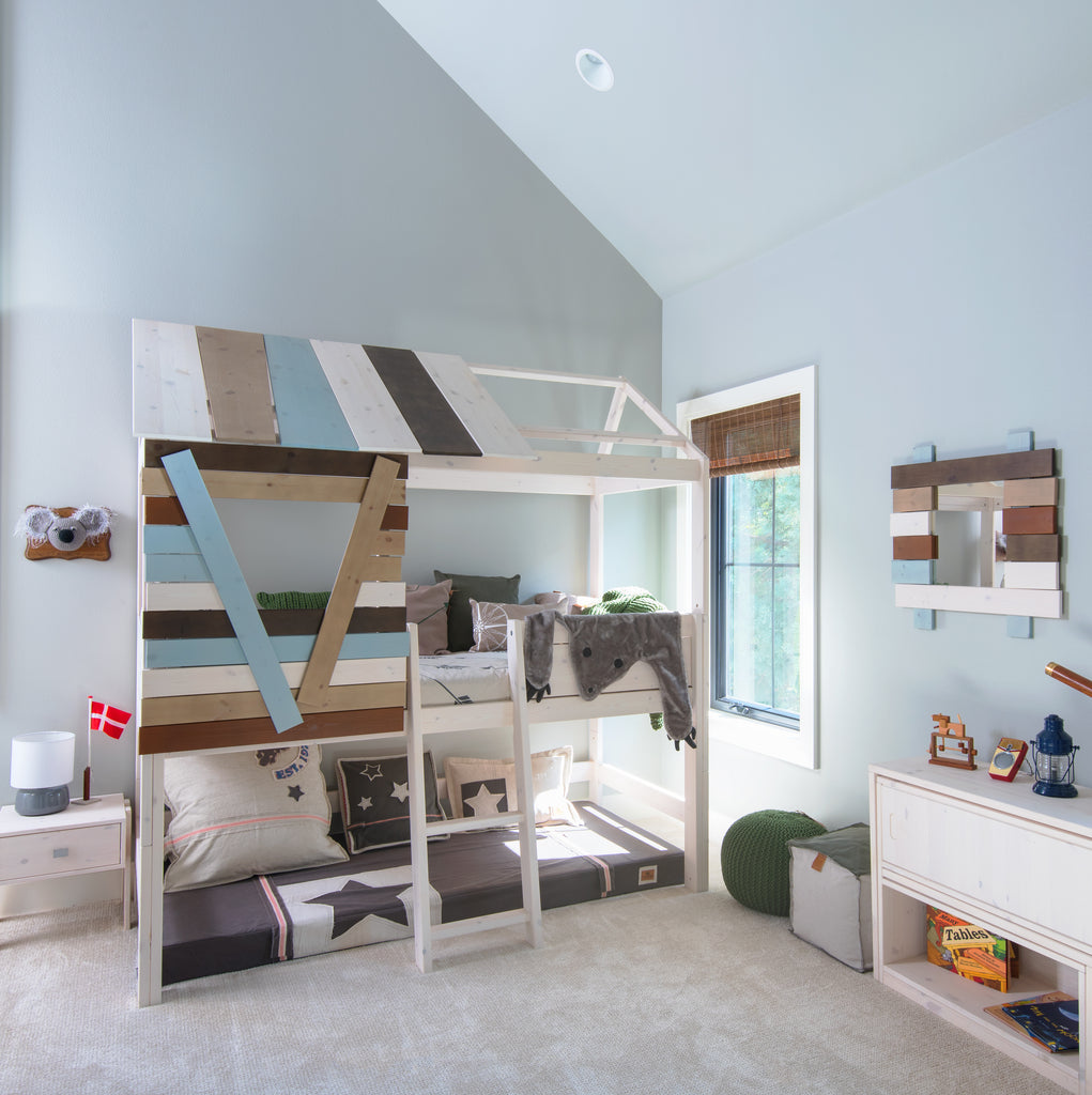 Treehouse Loft Bed | Huckleberry Kids Rooms