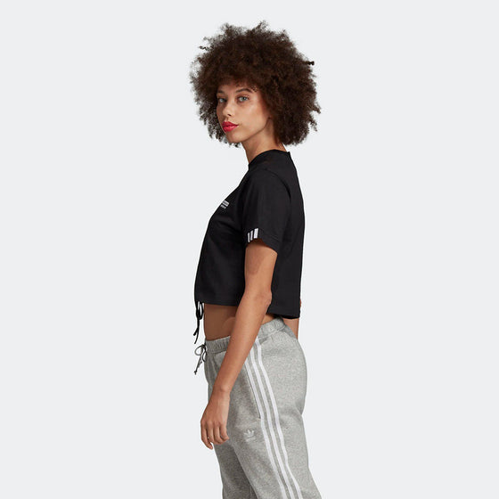 adidas ruched tee