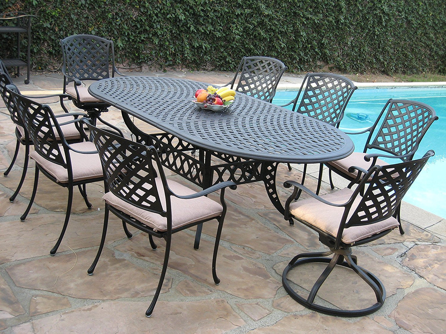 cbm cast aluminum patio furniture