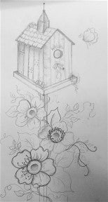 40+ Most Popular Unique Birdhouse Drawing | Barnes Family