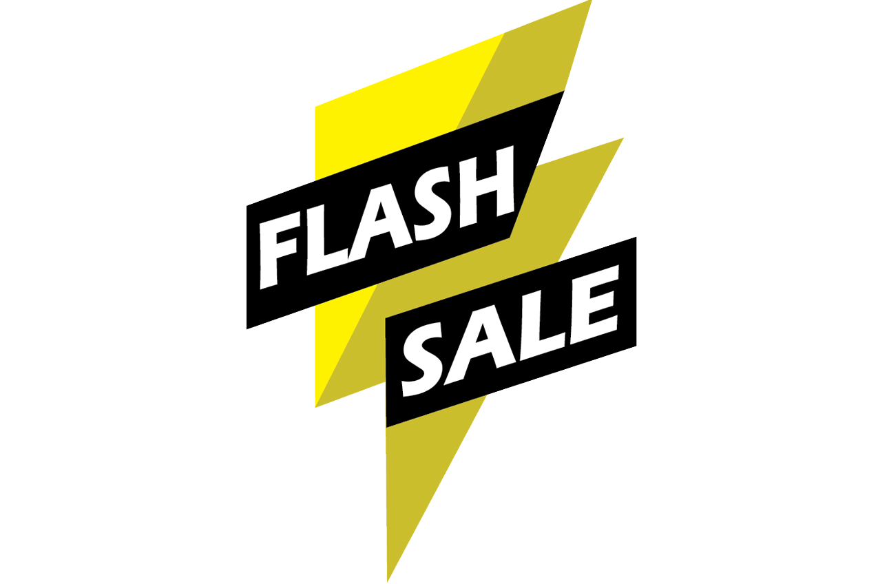 Flash Sale 7 Bucks a Pop