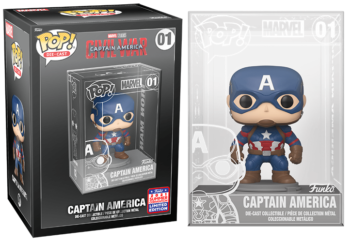 日本未発売！FUNKO POP! MARVEL キャプテンアメリカ 5体セット