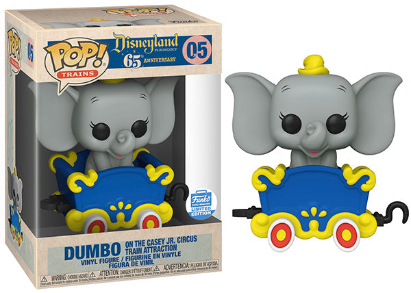 dumbo on casey jr funko