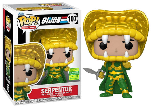 Serpentor (G.I. Joe, Retro Toys) 107 - 2022 Summer Convention Exclusive