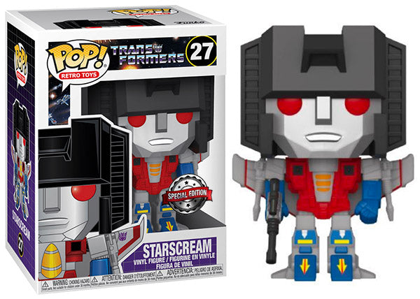 starscream pop vinyl