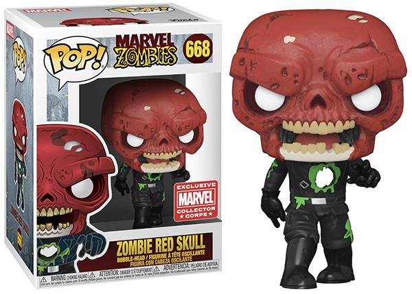 funko pop red skull zombie