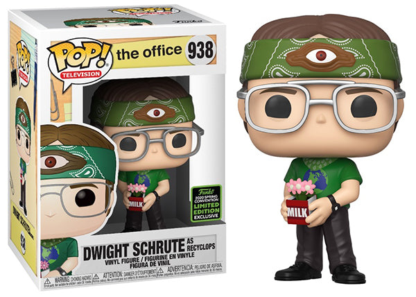 Dwight Schrute as Recyclops (The Office) 938 - 2020 Spring Convention | 7  Bucks a Pop