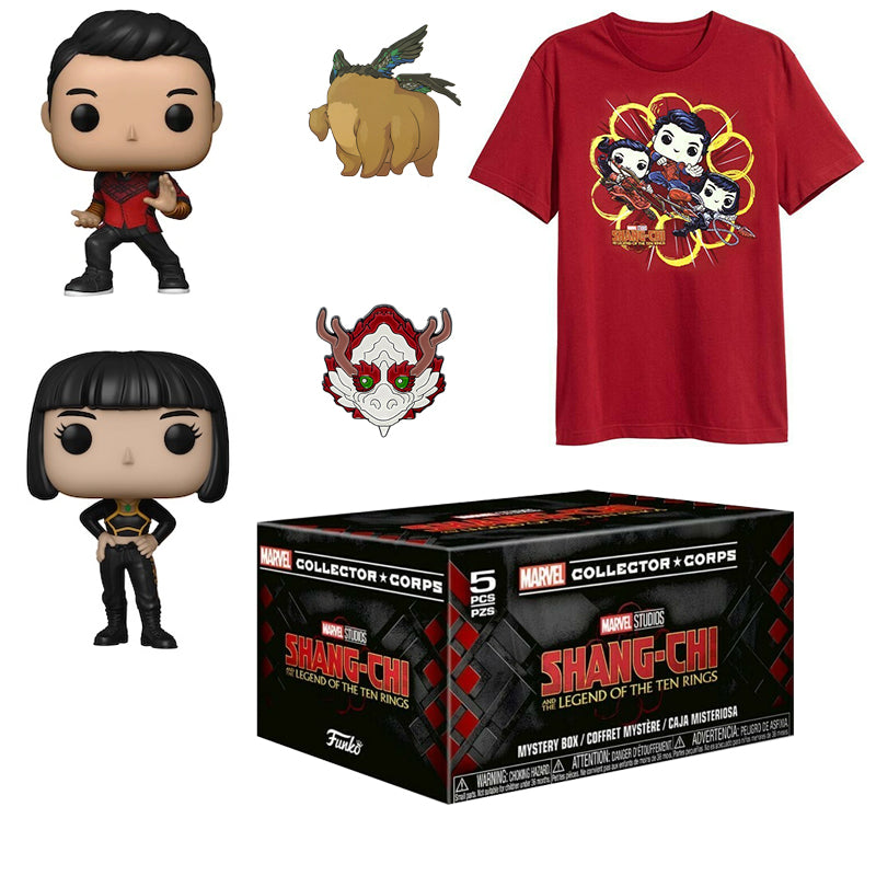 opblijven verbrand Permanent Marvel Collector Corps Box (Shang-Chi and the Legend of the Ten Rings, | 7  Bucks a Pop