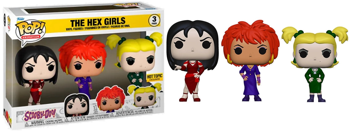 The Hex Girls 3-pk (Scooby-Doo!) - Hot Topic Exclusive [Damaged: 7.5/10]