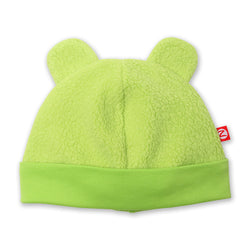 green baby hat