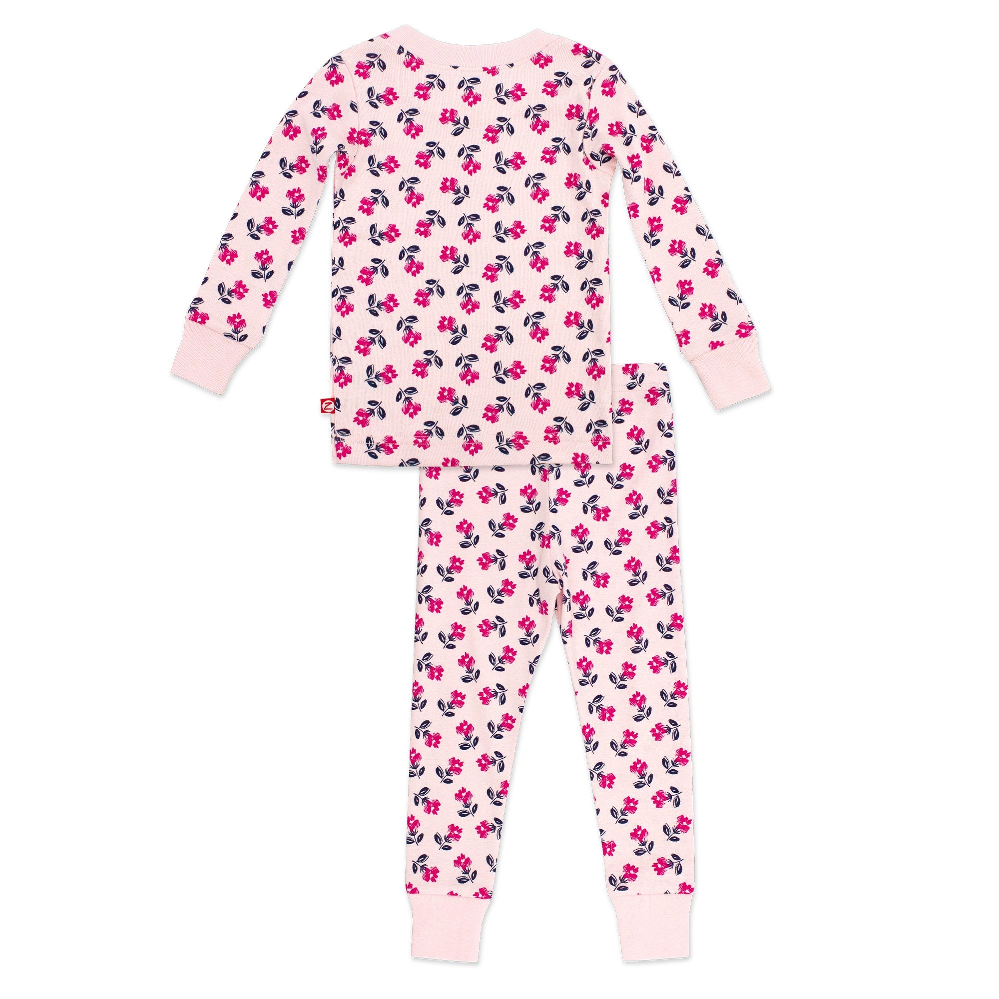 Tulips Organic Cotton Pajama Set