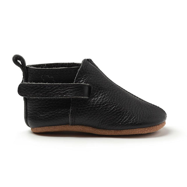 Black Leather Baby Shoe – Zutano