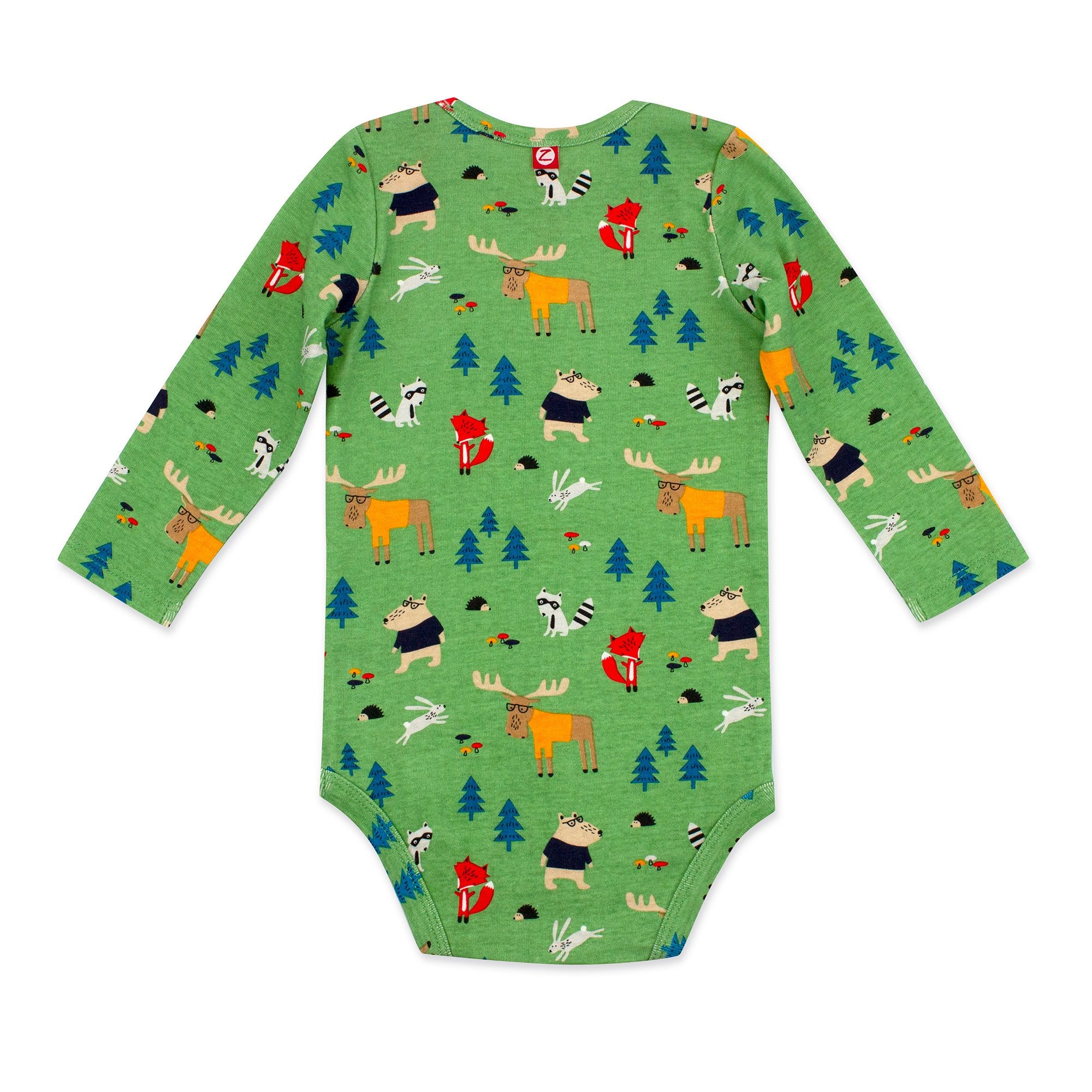 Forest Organic Cotton Rib Bodysuit