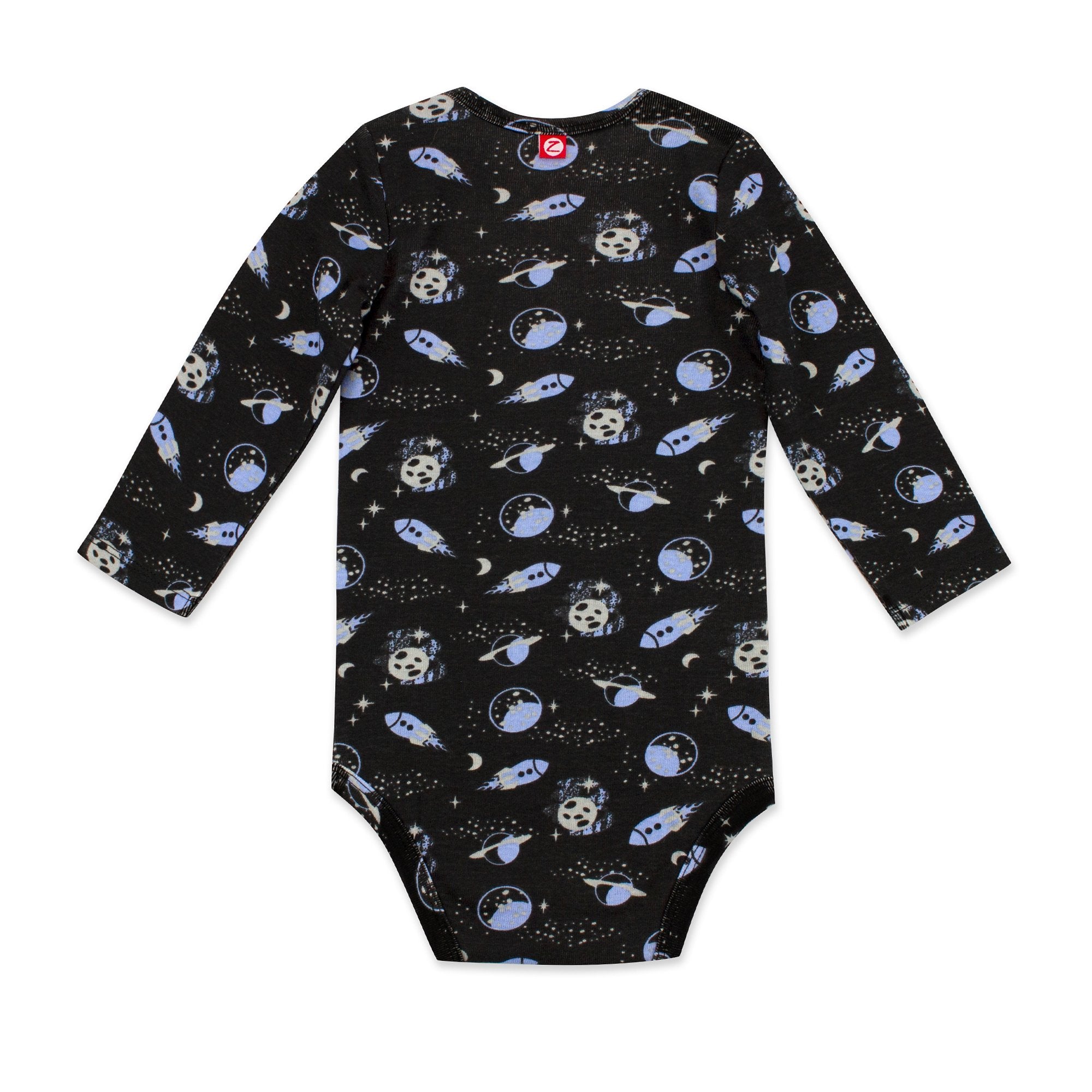 Lost In Space Organic Cotton Rib Bodysuit