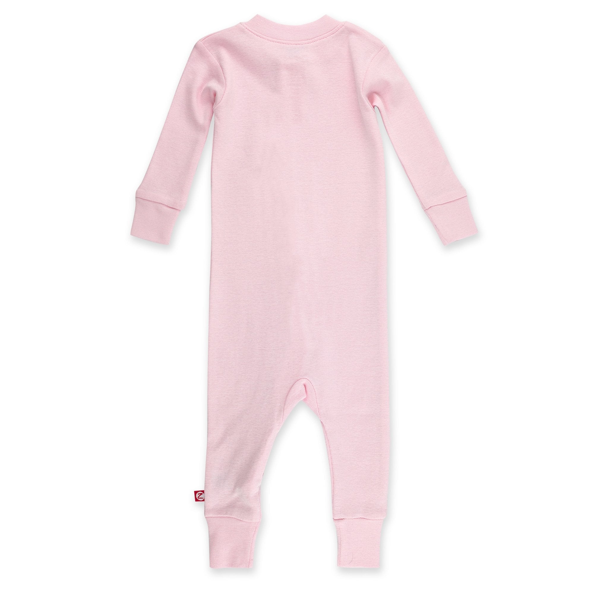 Organic Cotton Sleeper - Baby Pink