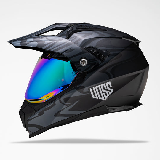 601 D2 Dual Sport Motorcycle Helmet - Voss Helmets