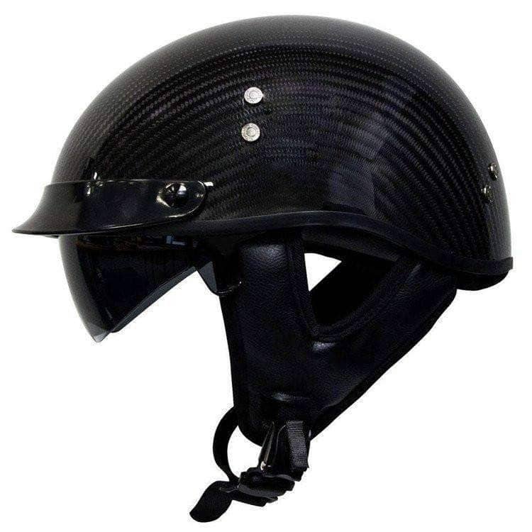 voss 888cf half helmet