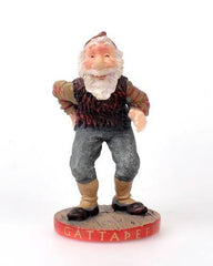 Door Sniffer or Gáttaþefur yule lad from Iceland. Icelandic Christmas