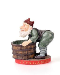 Skyr gámur or Skyr glutton yule lad from Iceland. Icelandic Christmas ornaments