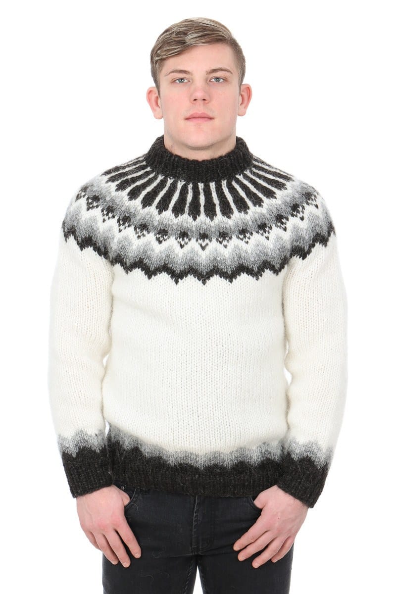 Vé - Icelandic Sweater - White | icelandicstore.is