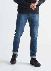 Black Bull Slim Fit Fleece Lined Jeans | Men's | Moores Clothing