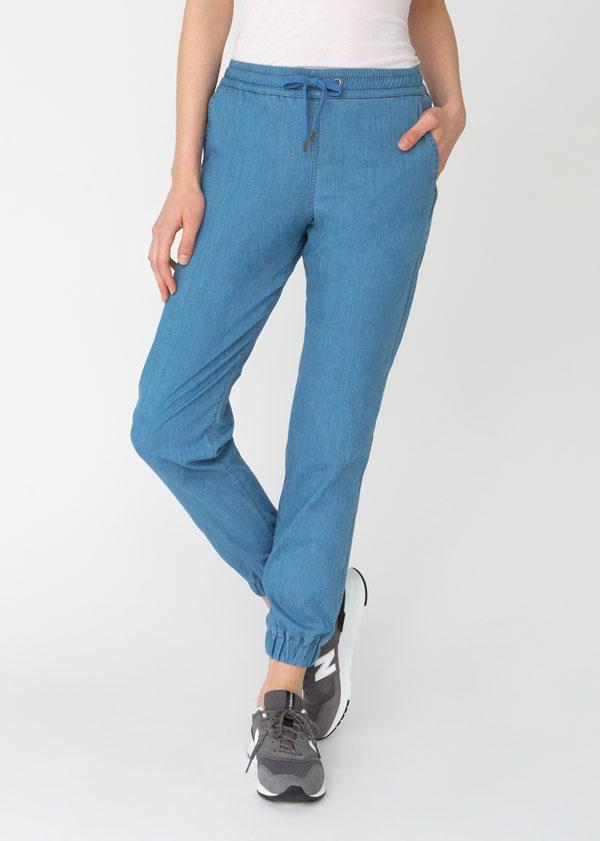 blue jean joggers womens