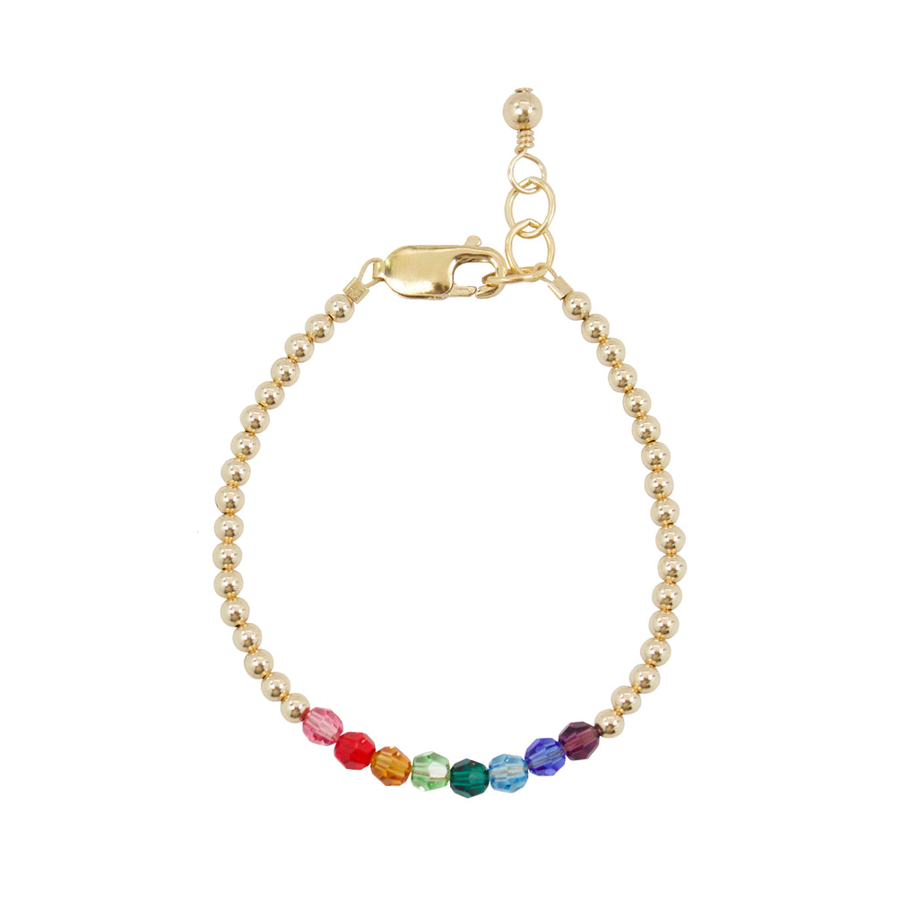 Hazel Adult Bracelet (4MM beads) – gemsbylaura