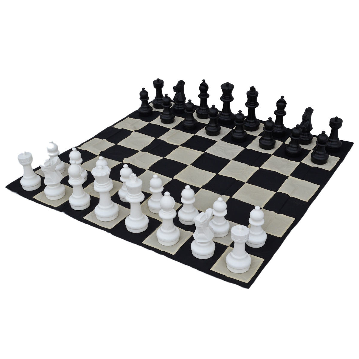 VIP Personalized Folding Chess Board Cast-iron Chess Pieces 