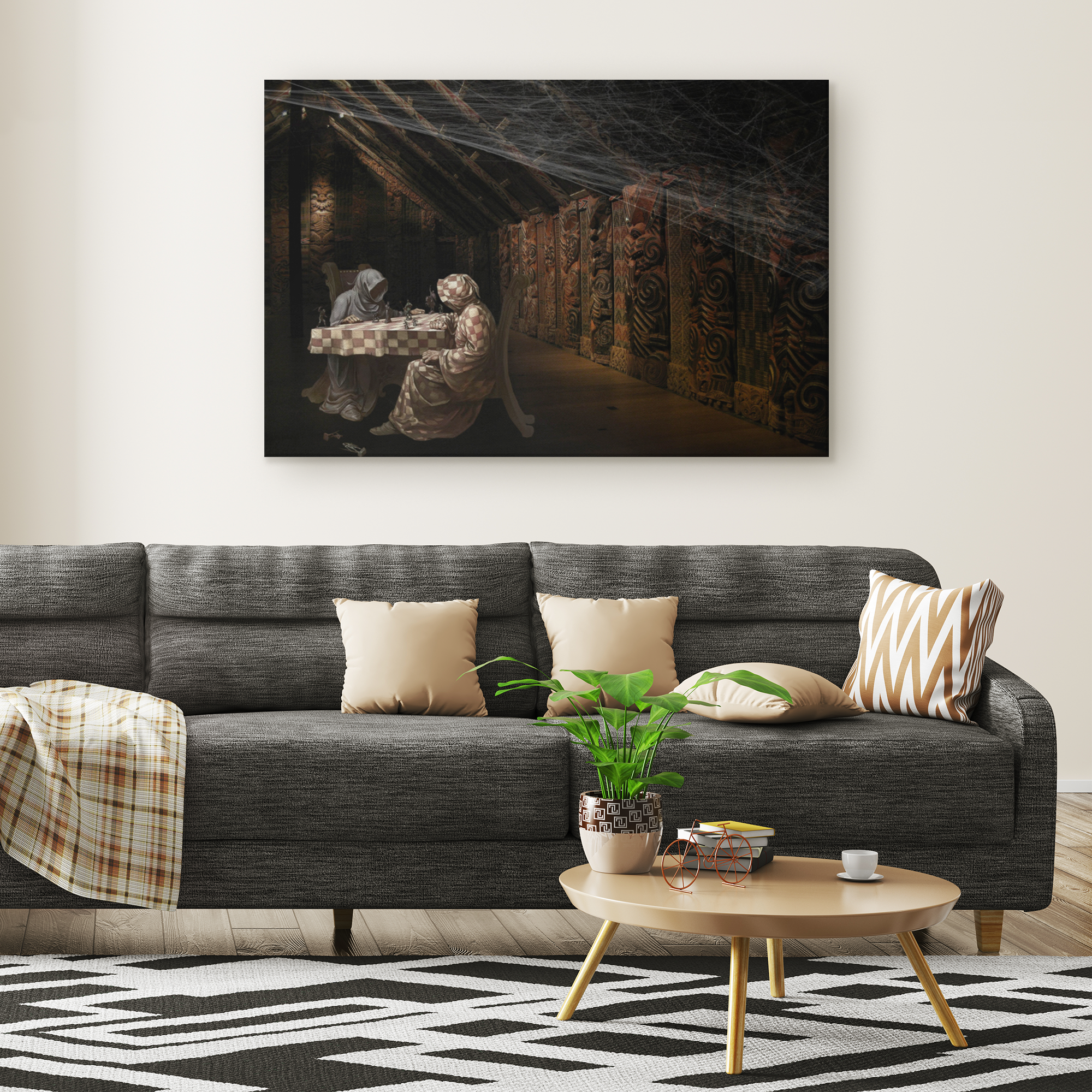 Canvas/ Wall Art The Next Move Chess - Awesome Wall Art - Paintings &  Prints, Fantasy & Mythology, Dreamscapes - ArtPal