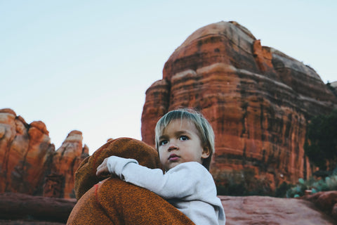 hiking with kids