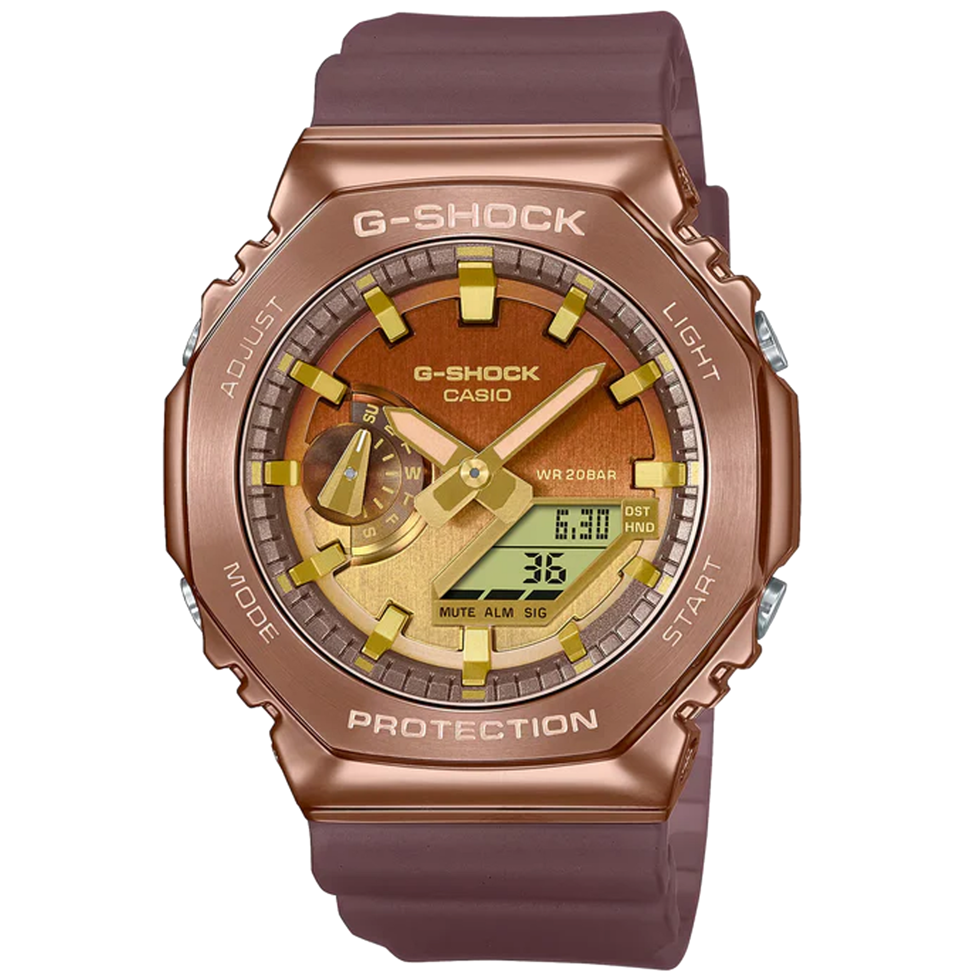 GMB2100GD-9A, G-SHOCK FULL METAL Gold