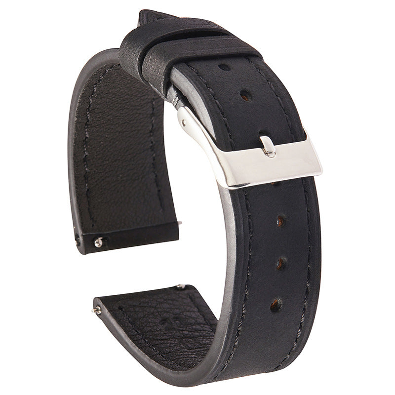 Halifax Watch Bands - Vintage Crazy Horse Leather /