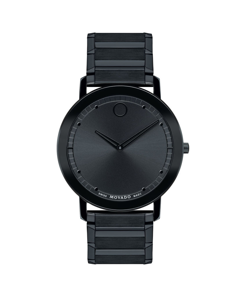 Movado Watch Sapphire Collection - Black Steel – Halifax Watch Company