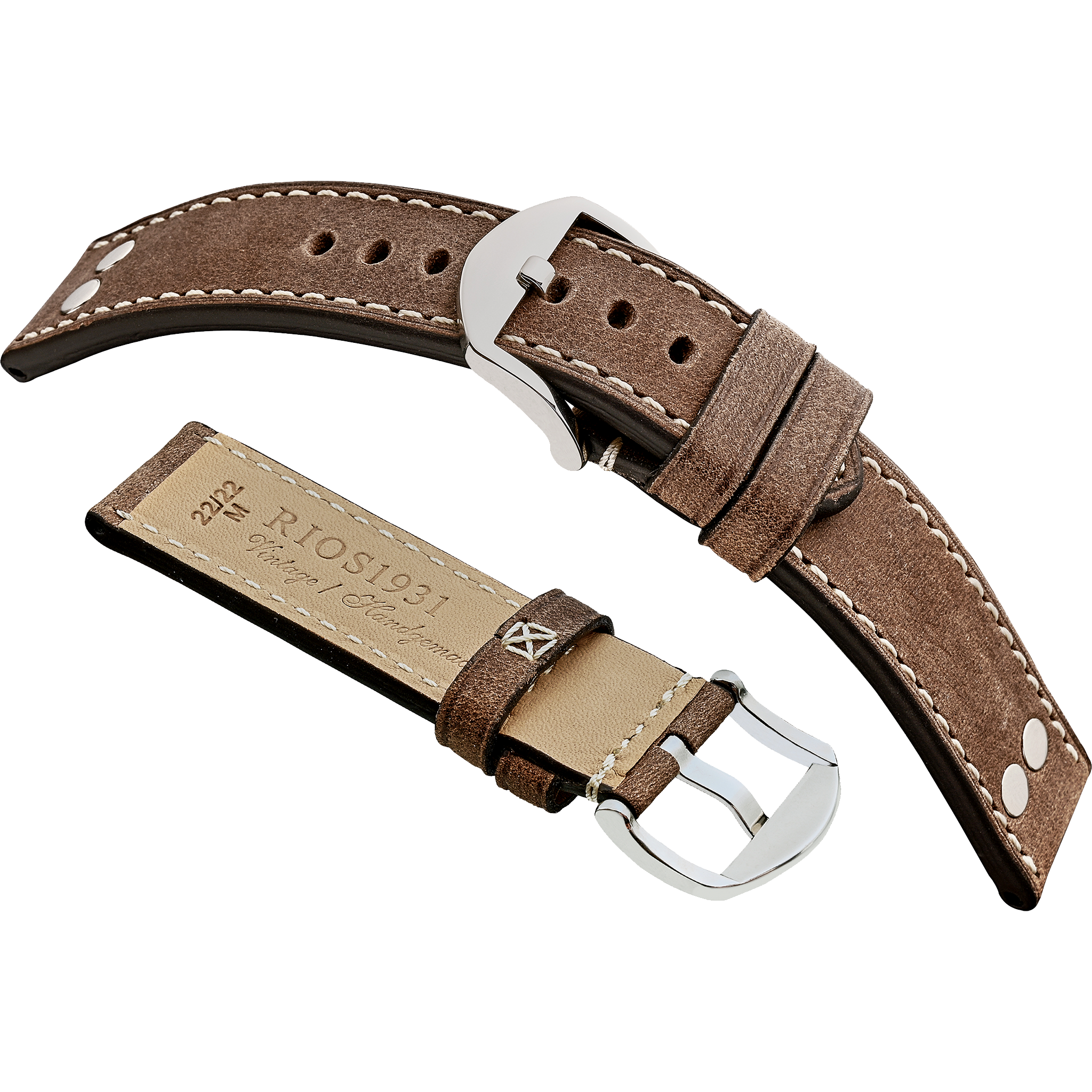 Rios 1931 Watchstrap - Chesterfield Genuine Vintage Leather /