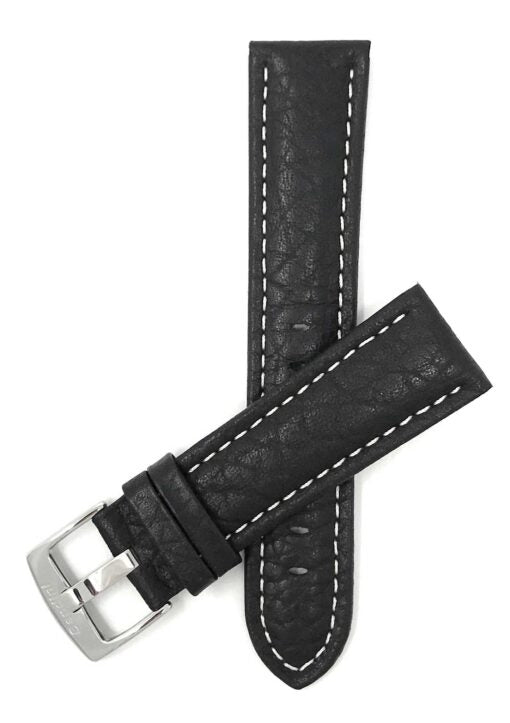 Bandini Watchstrap Genuine Leather - Buffalo Grain Padded /