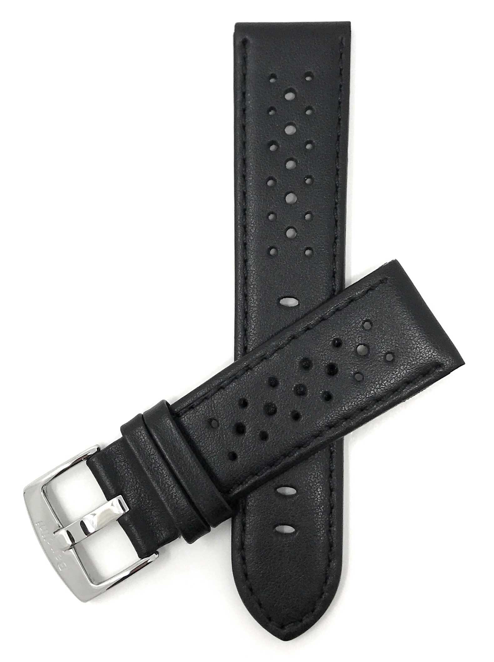 Banda Watchstrap - Perforated Semi Padded Leather /